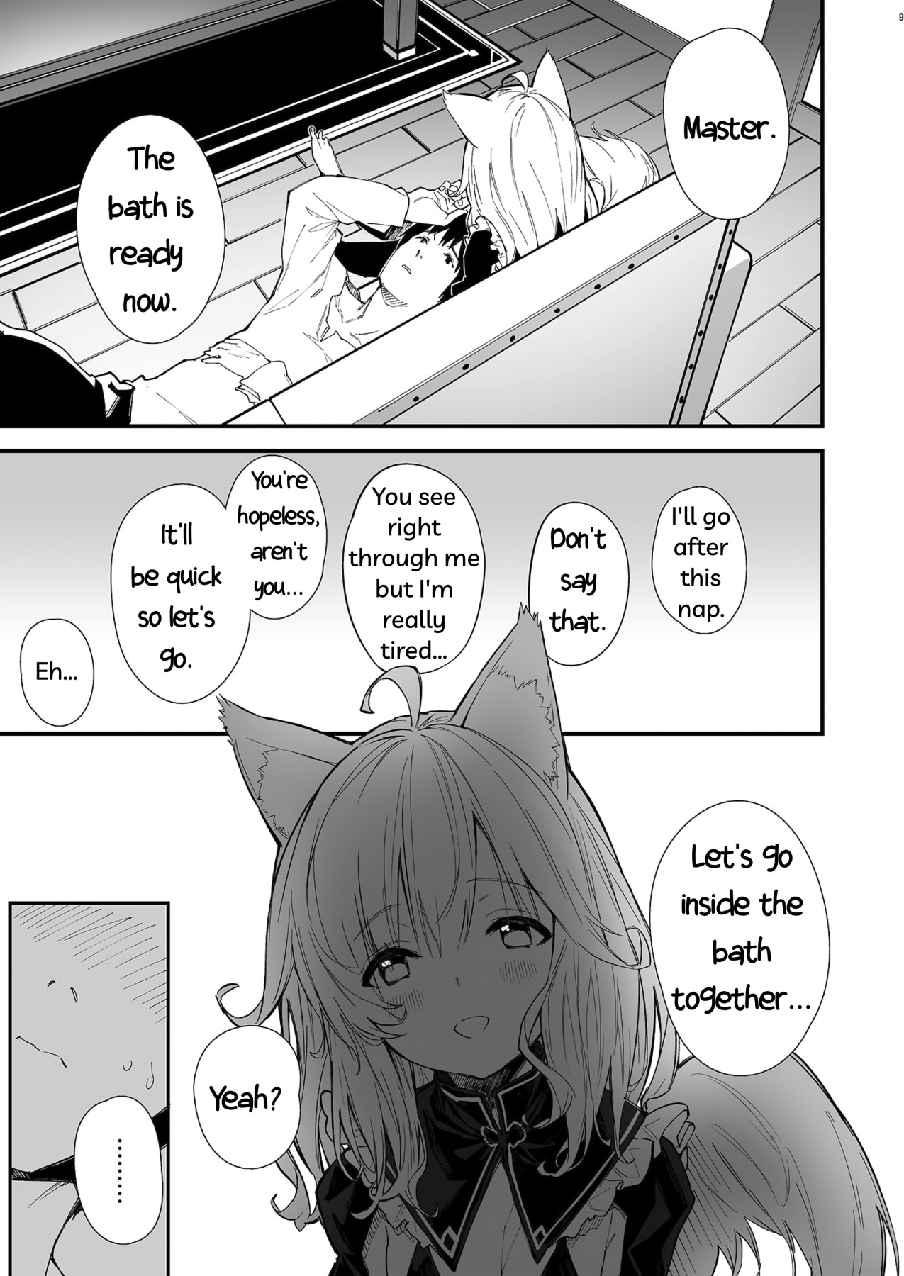 hentai manga A Book About Making Out With a Kemonomimi Maid